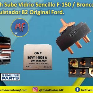 Switch Sube Vidrio Sencillo Ford
